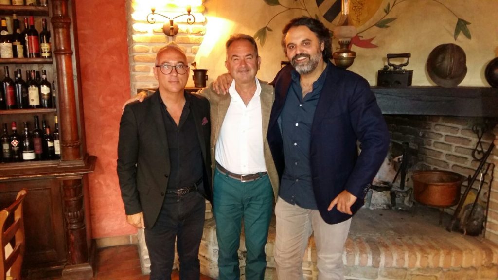 Lo chef stellato Marco Stabile a Carpegna con l’amico Giuseppe Cristini per valorizzare prosciutto e tartufo