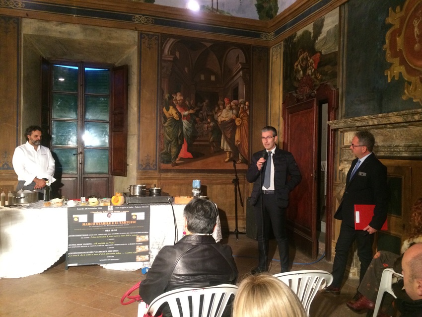Con Marco Stabile una immersione nel mondo della cucina al profumo di tartufo