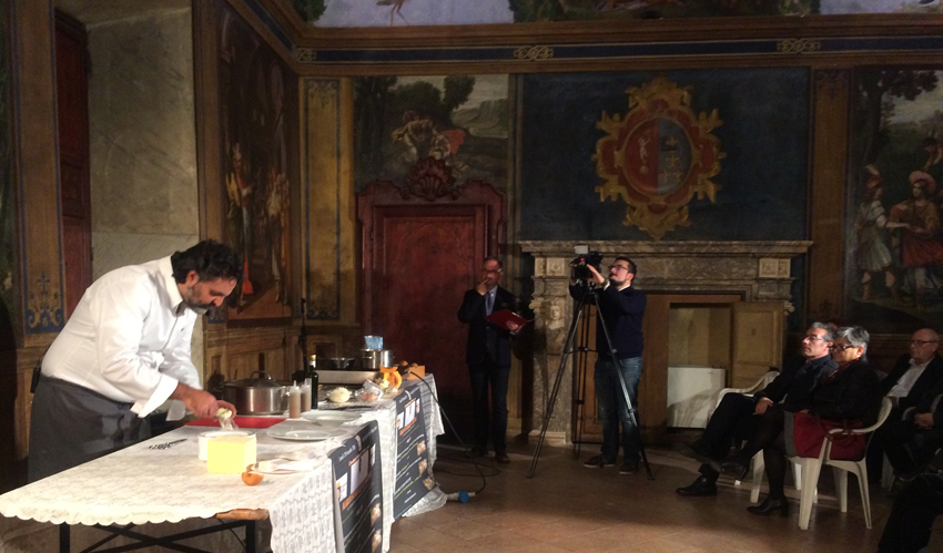Con Marco Stabile una immersione nel mondo della cucina al profumo di tartufo