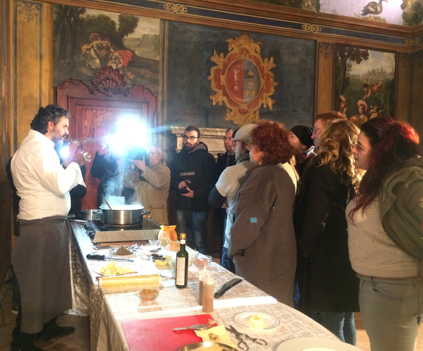 Con Marco Stabile una immersione nel mondo della cucina al profumo di tartufo